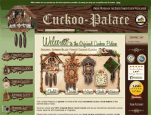 Tablet Screenshot of cuckoopalace.com